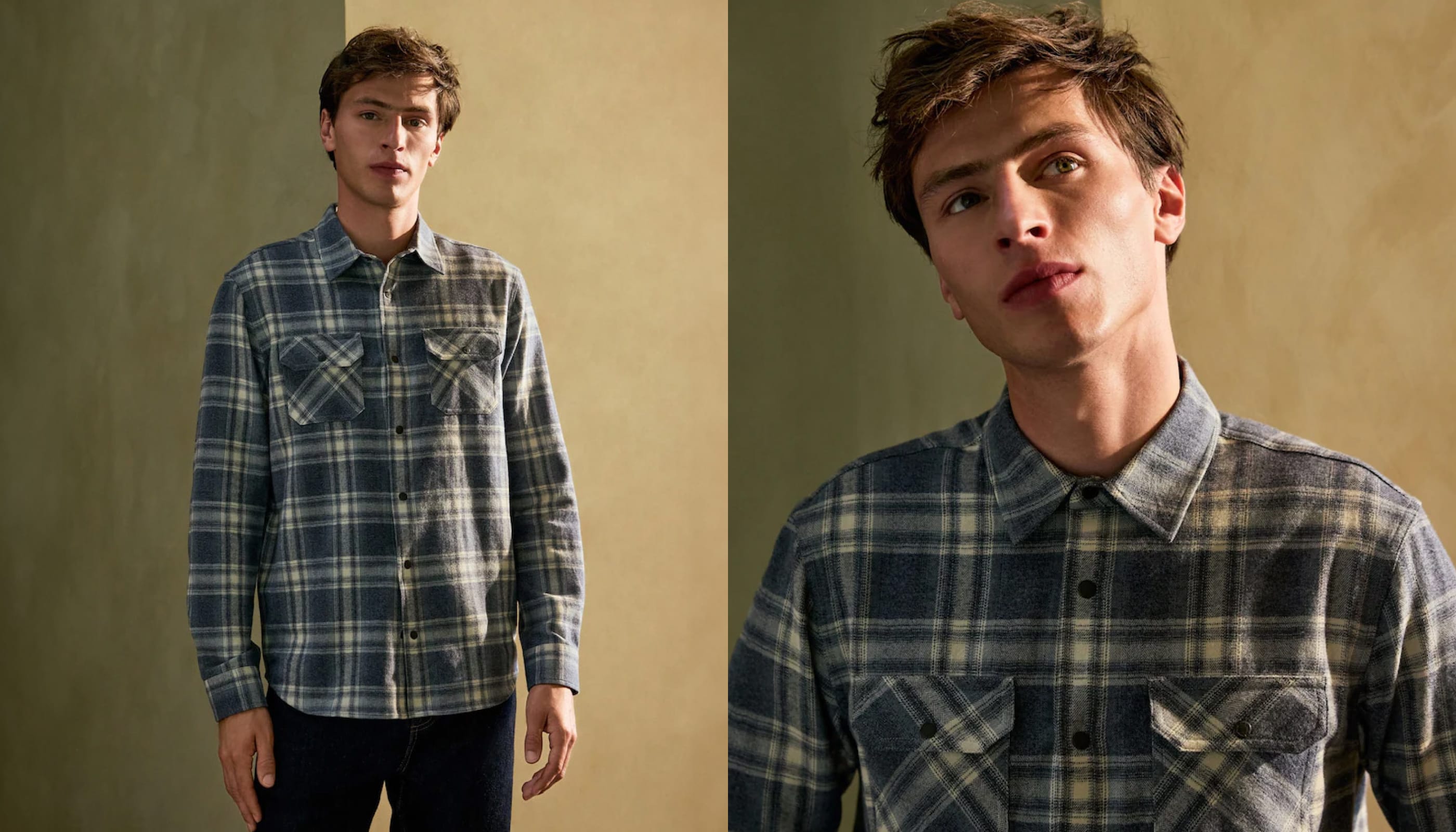 Men's transitional dressing