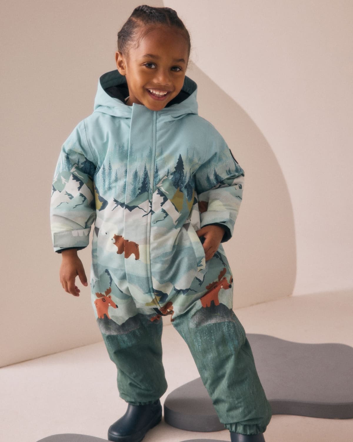 WINTER-READY SNOWSUITS