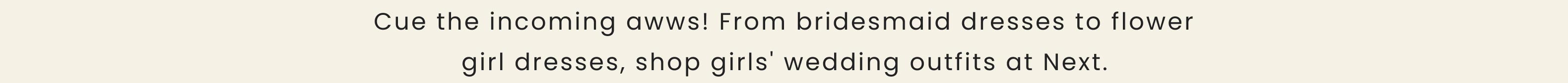 Cue the incoming awws!