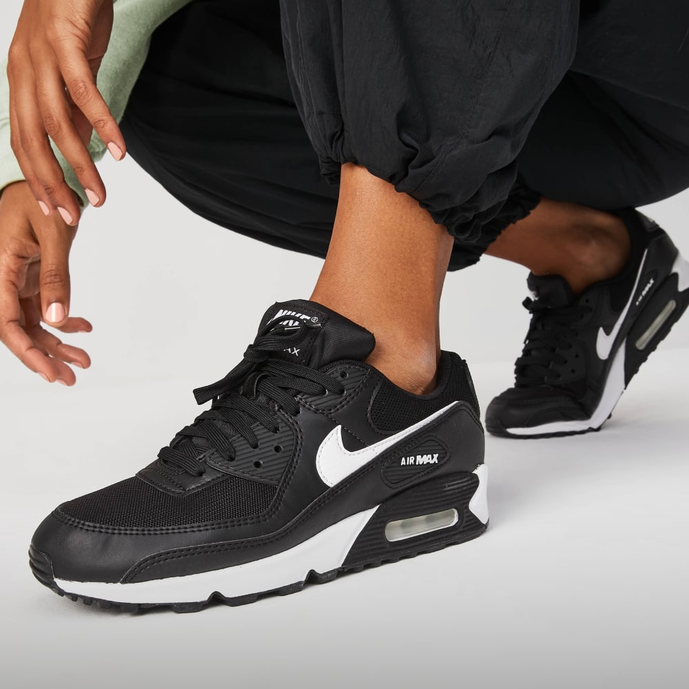 Nike Black White Air Max 90